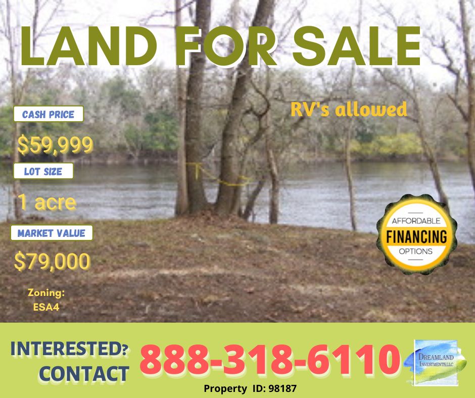 Old Town, Dixie County, FL Recreational Property, Undeveloped Land