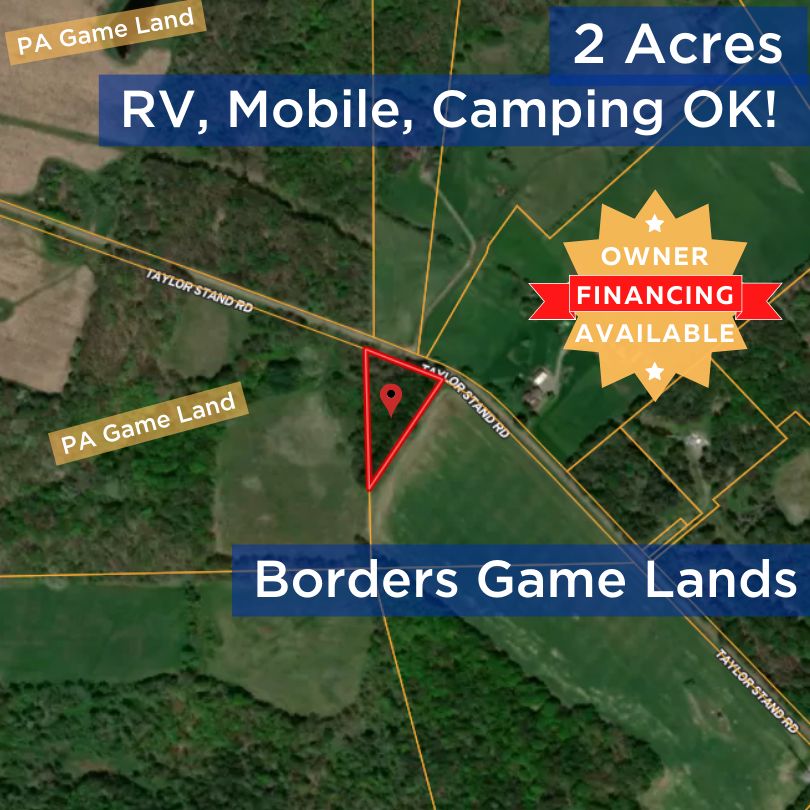 Centerville, Crawford County, PA Recreational Property, Undeveloped