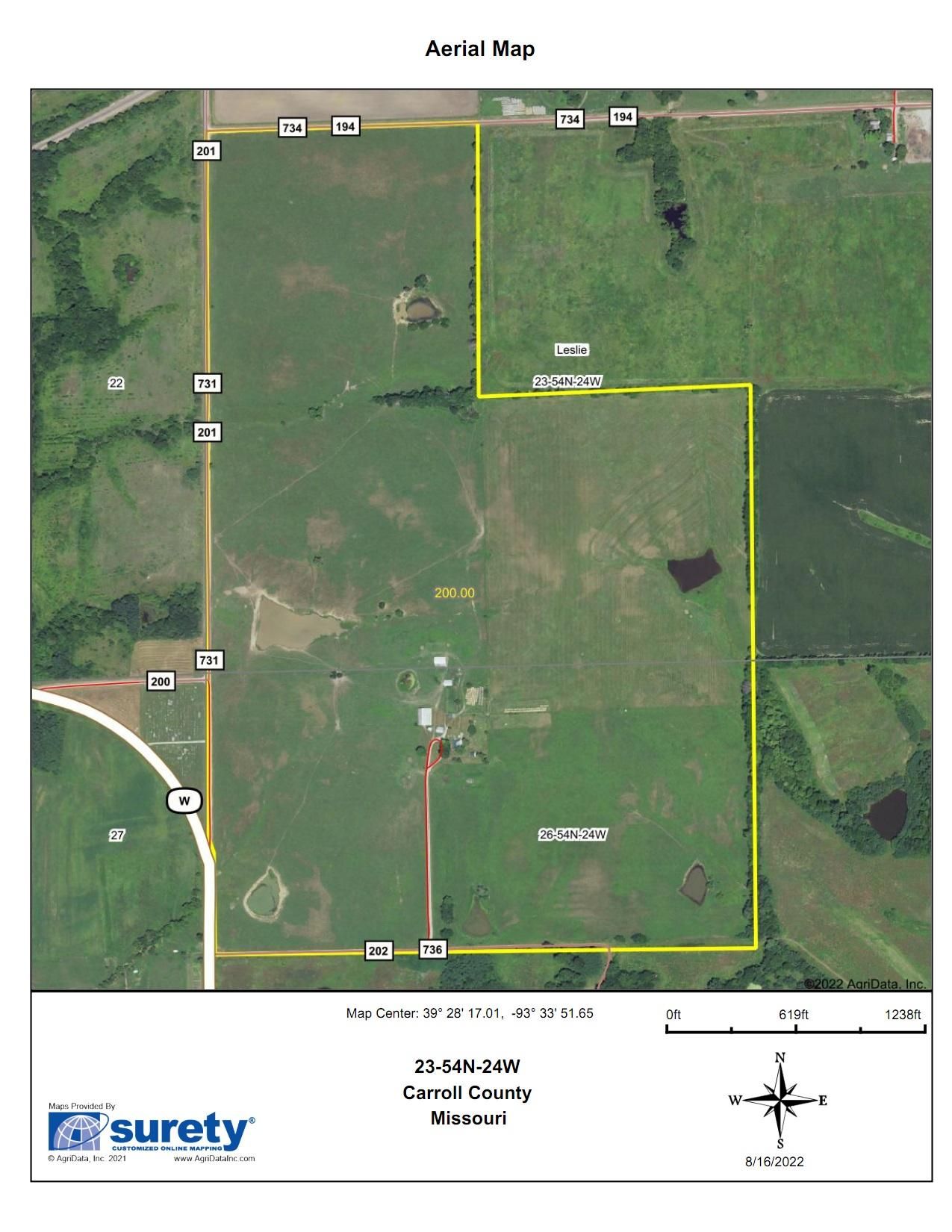 Bogard, Carroll County, MO Farms and Ranches for sale Property ID