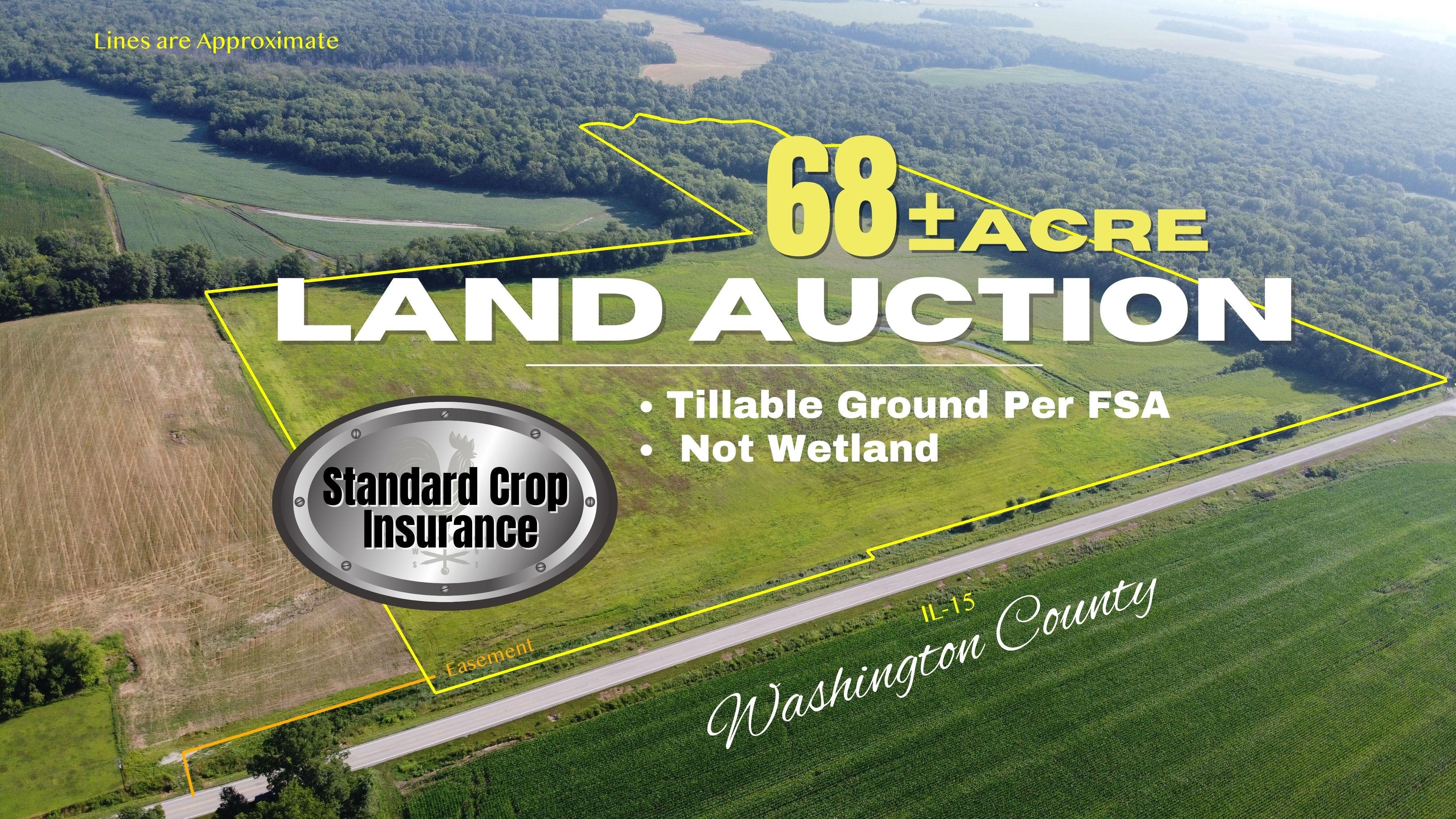 Addieville, Washington County, IL Farms and Ranches, Undeveloped Land