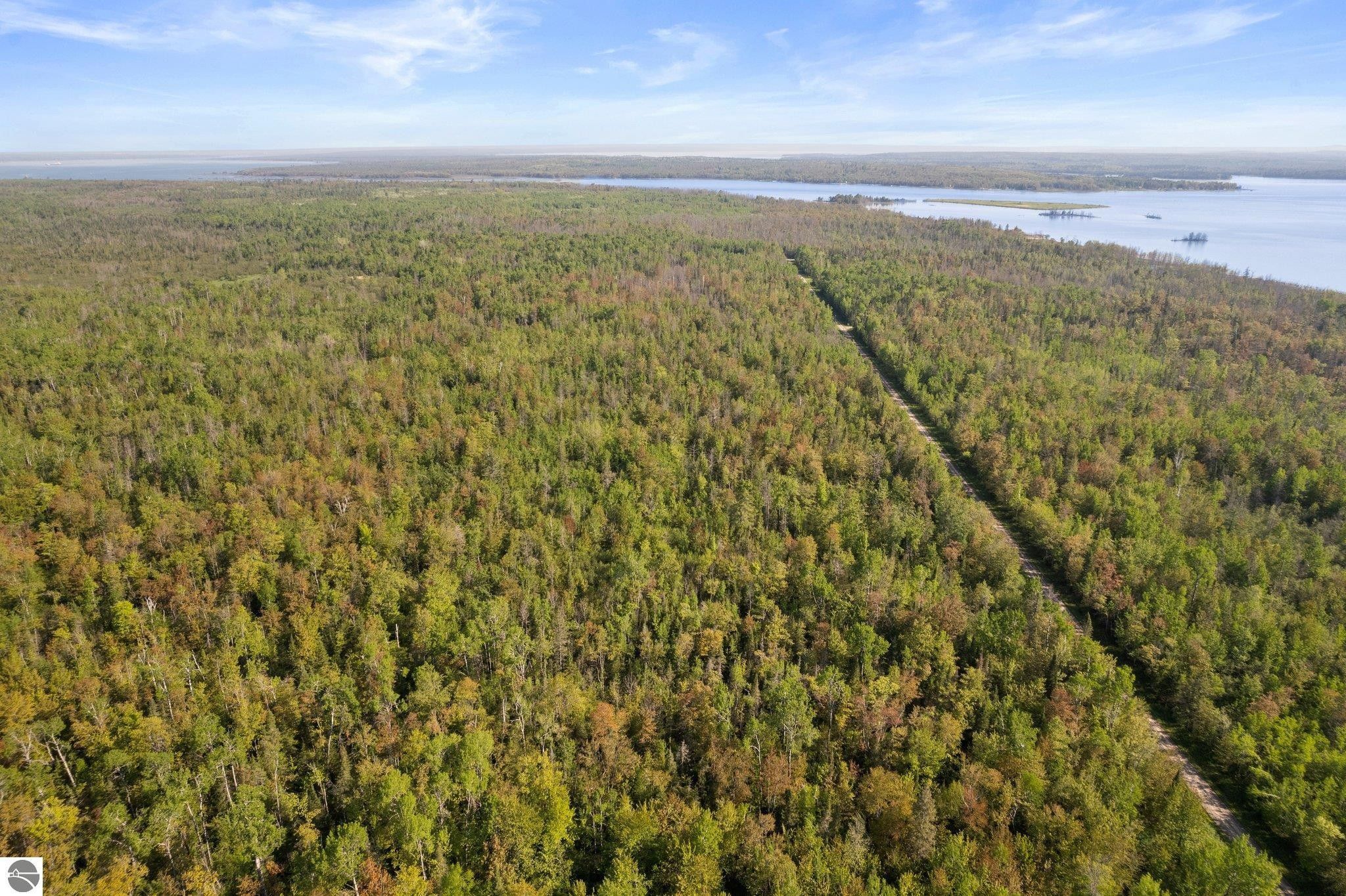 Barbeau, Chippewa County, MI Undeveloped Land, Lakefront Property