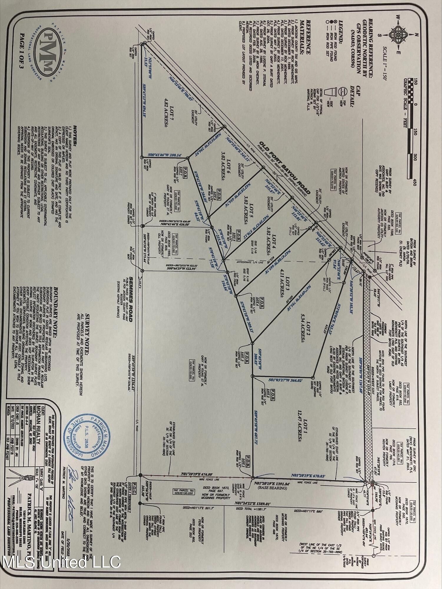 Vancleave, Jackson County, MS Undeveloped Land for sale Property ID