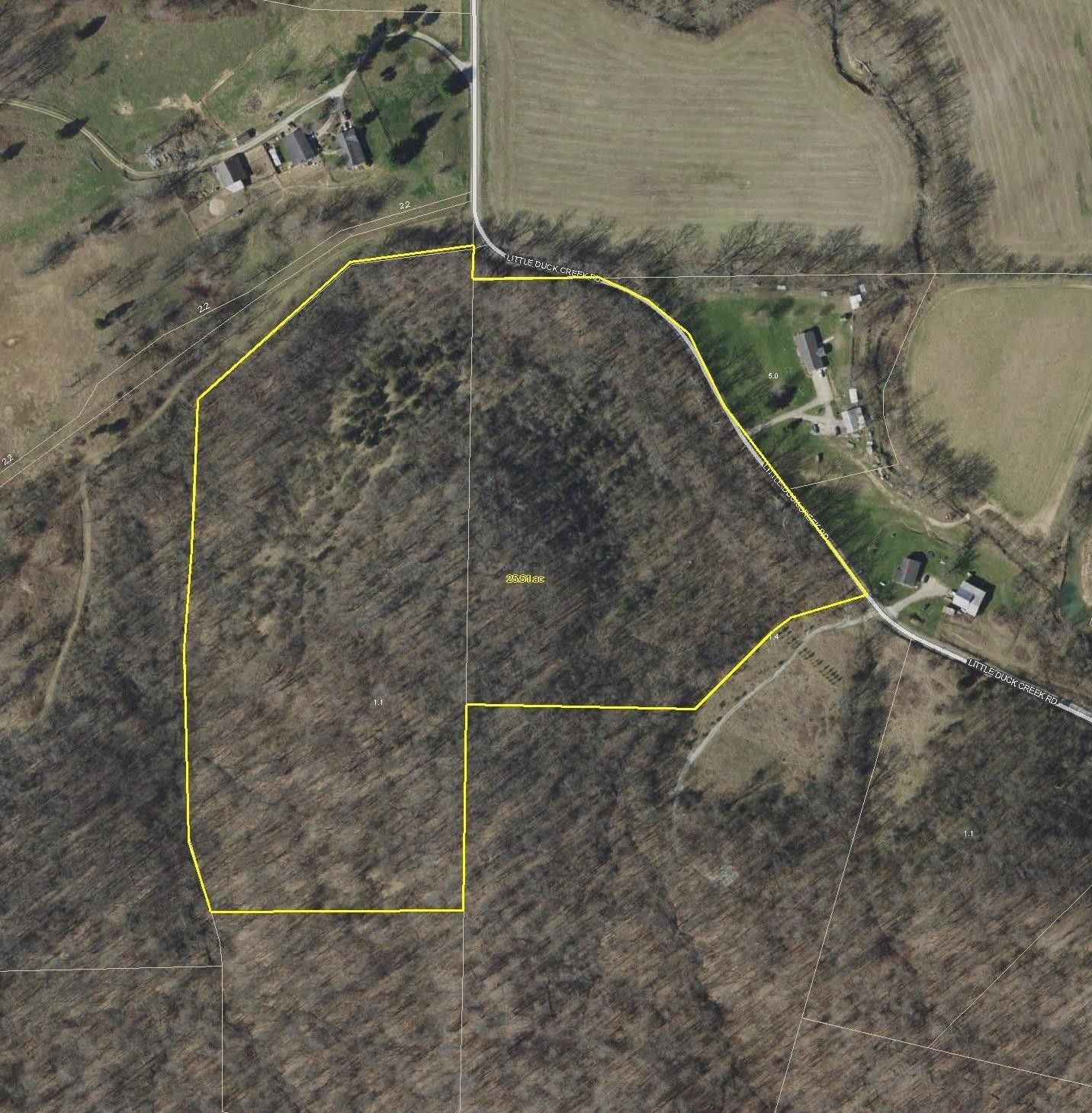 Laurel, Franklin County, IN Undeveloped Land for sale Property ID