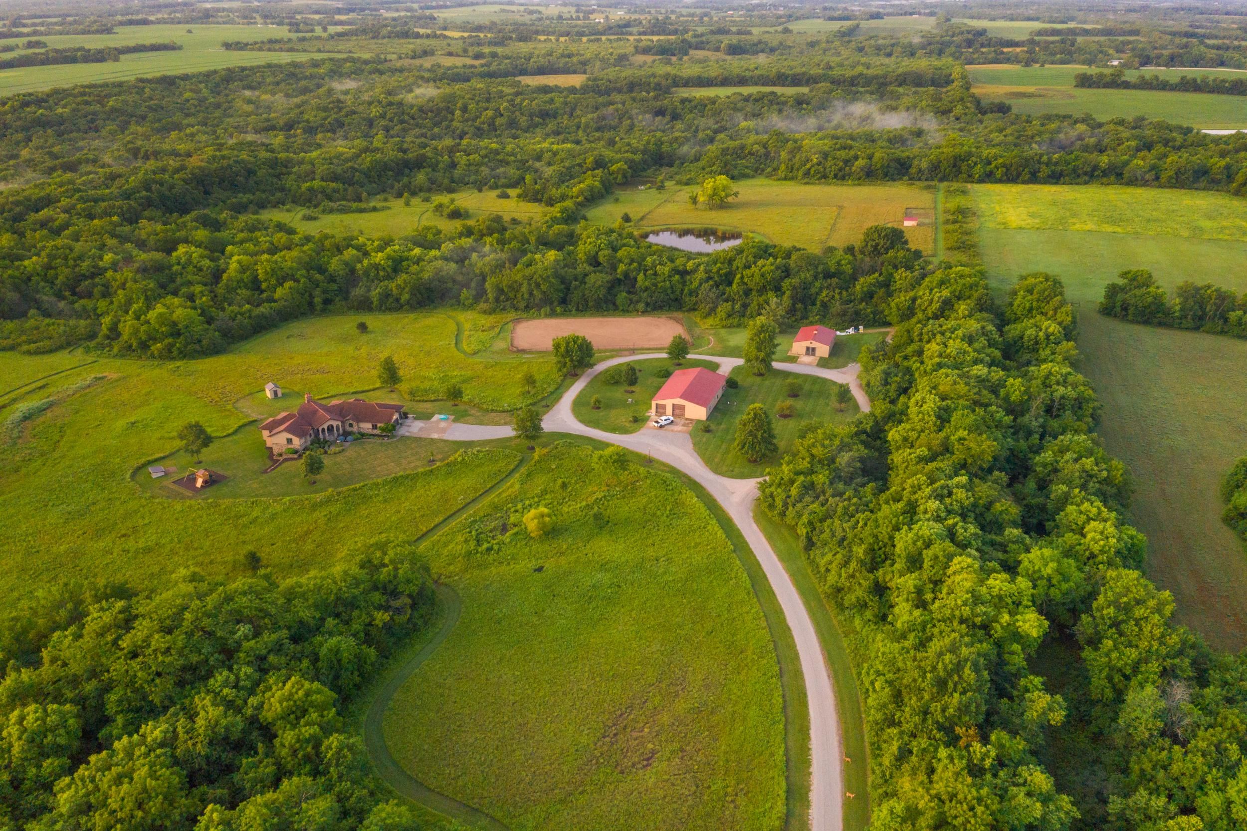 Cleveland, Cass County, MO Hunting Property, Horse Property, House for sale Property ID