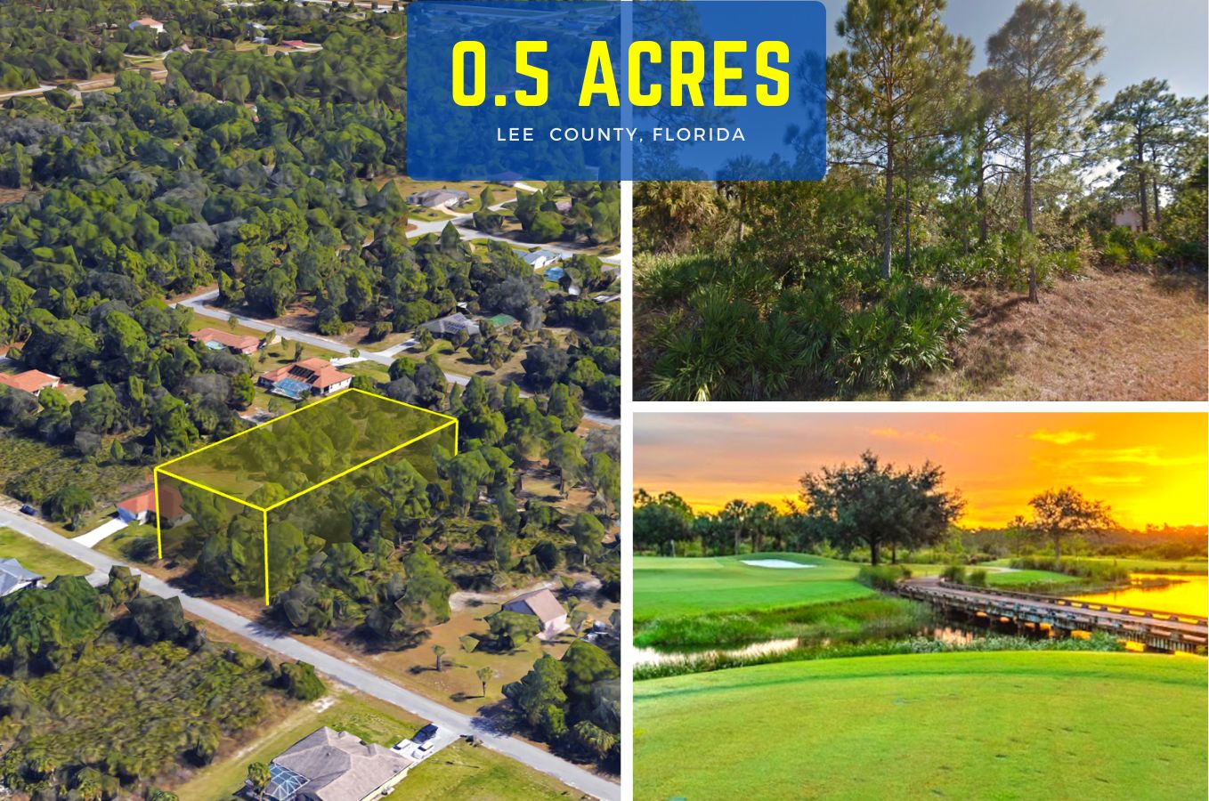 Lehigh Acres, Lee County, FL Timberland Property, Undeveloped Land