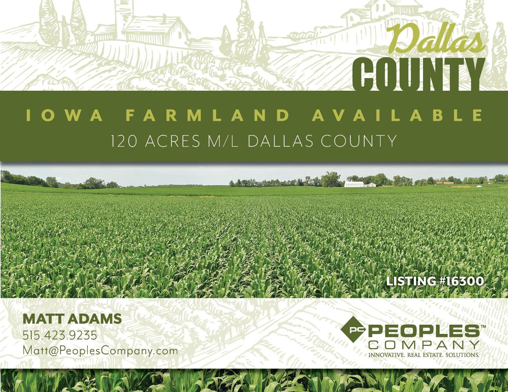 Woodward, Dallas County, IA Farms and Ranches, Undeveloped Land for