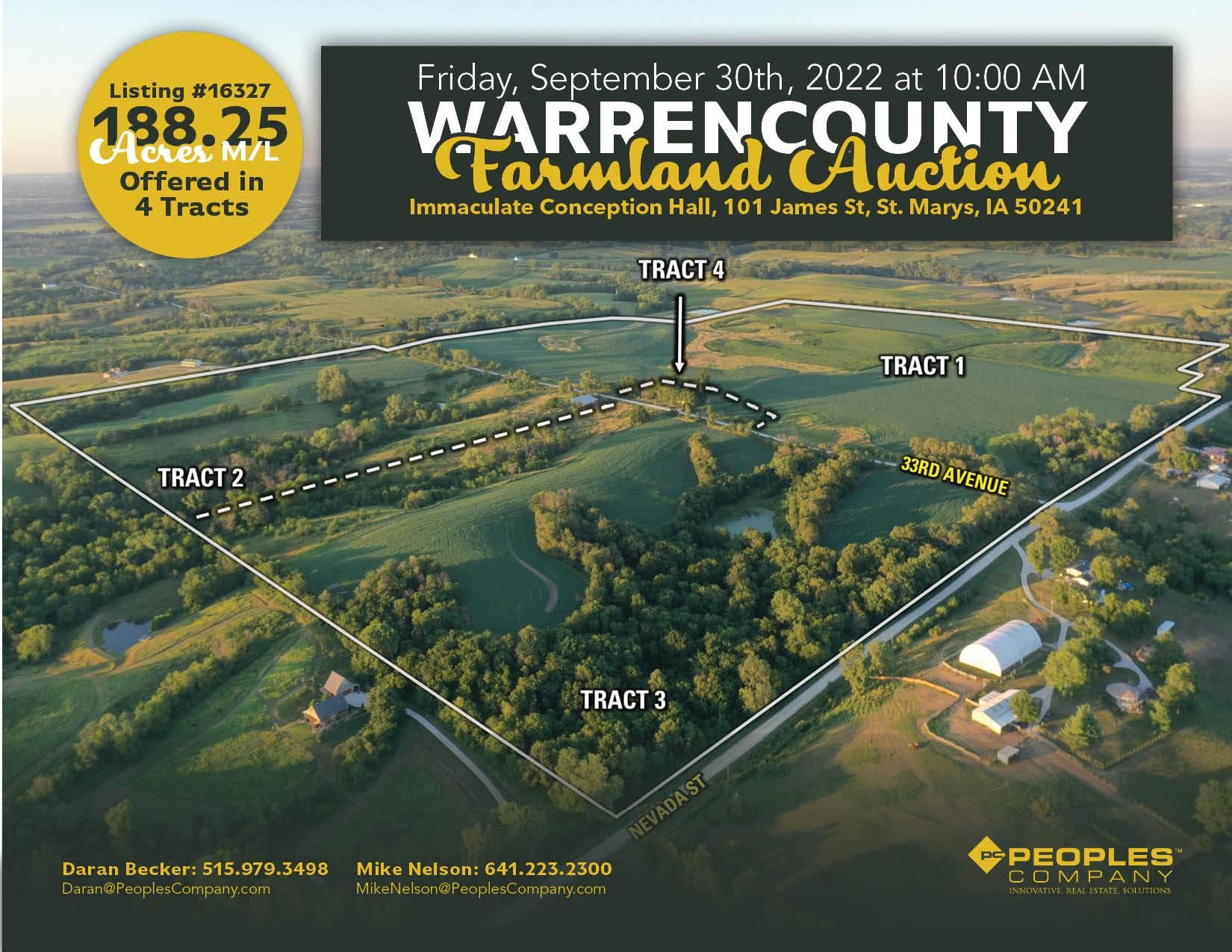 Saint Charles, Warren County, IA Farms and Ranches, Recreational