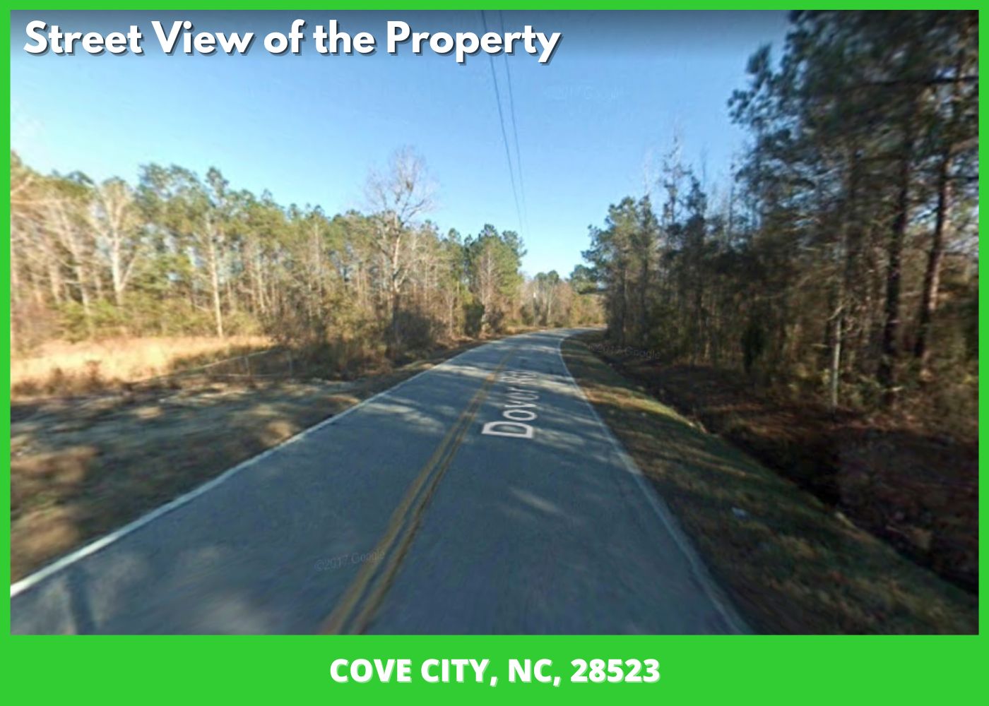 Cove City, Craven County, NC Recreational Property, Undeveloped Land