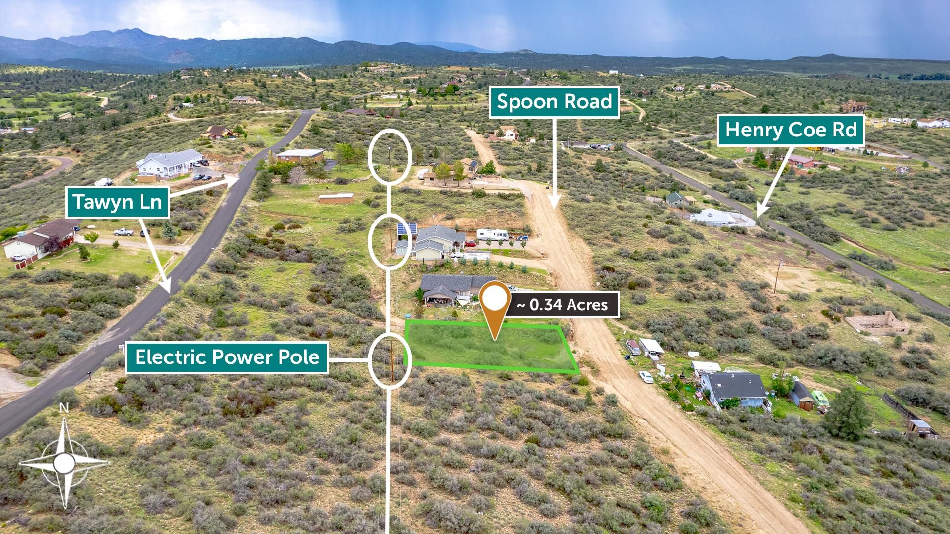 Peeples Valley, Yavapai County, AZ Undeveloped Land, Homesites for sale