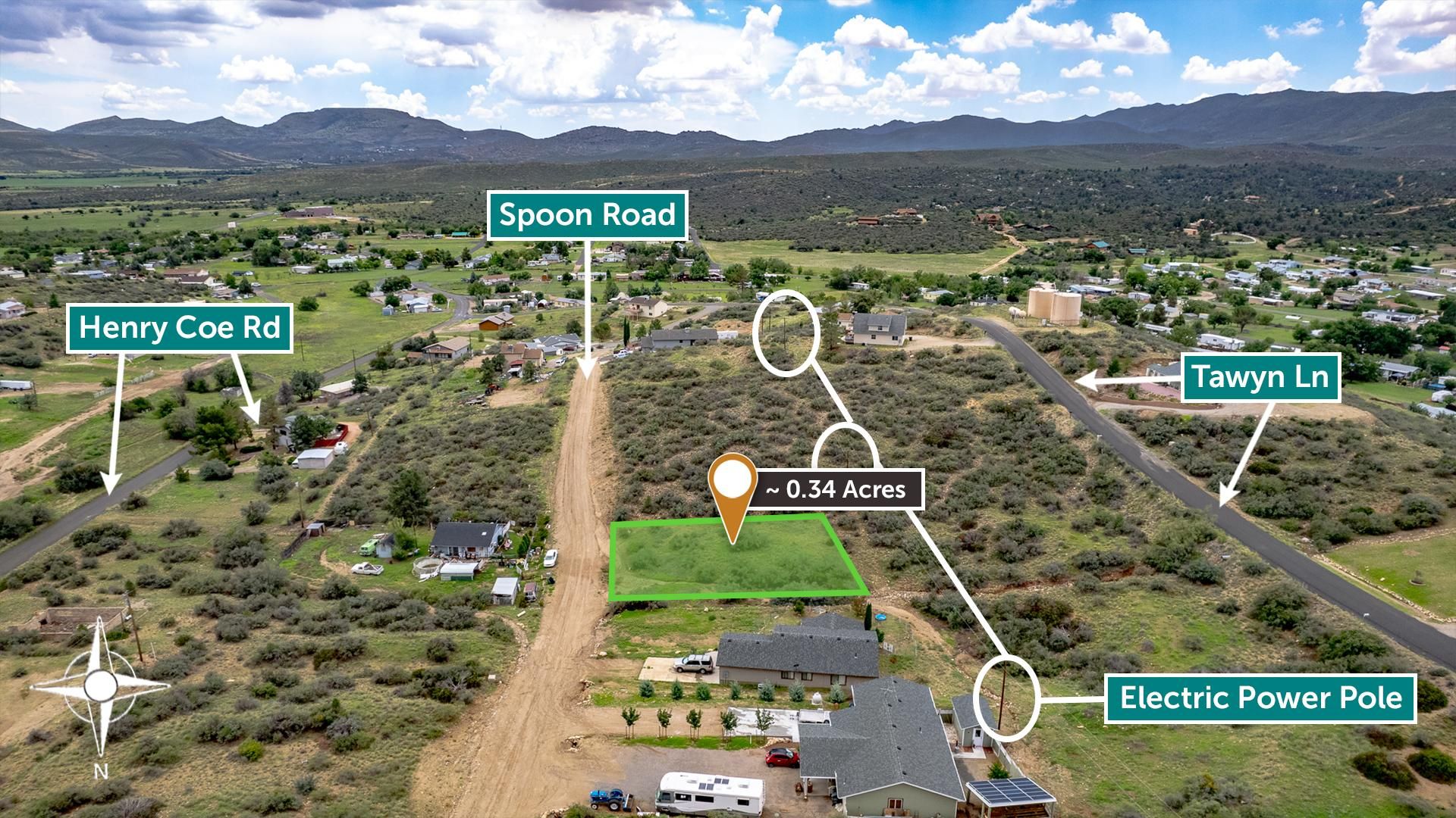 Peeples Valley, Yavapai County, AZ Undeveloped Land, Homesites for sale Property ID 414052898