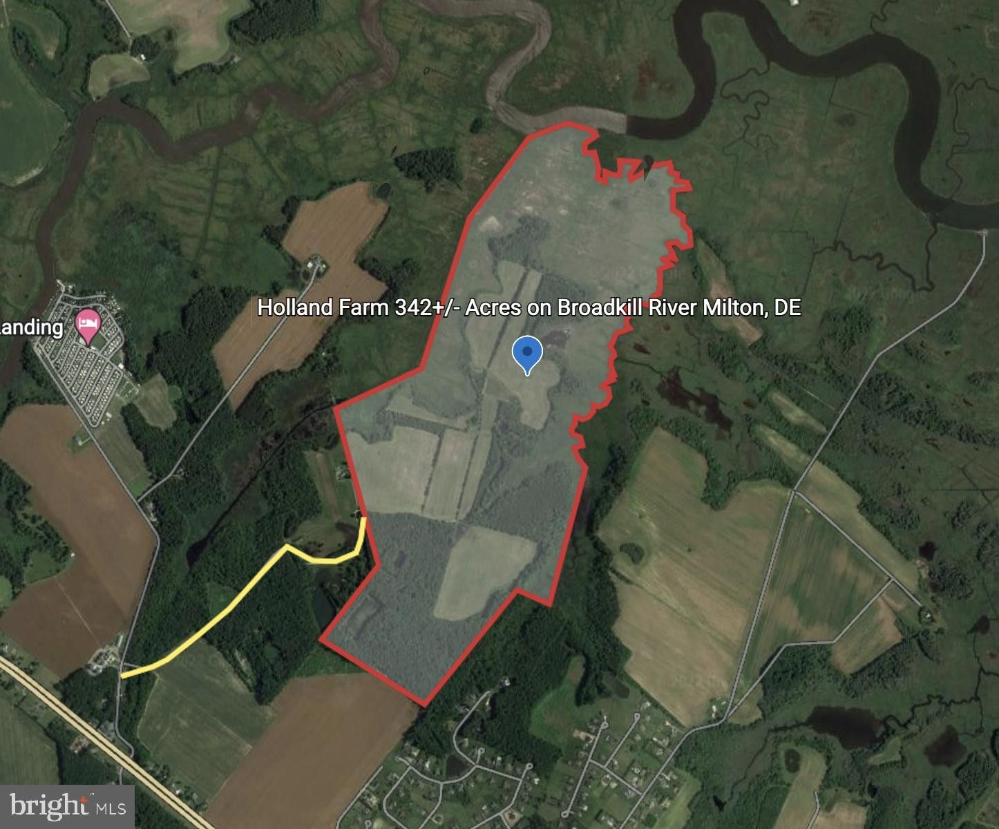 Milton, Sussex County, DE Undeveloped Land, Lakefront Property