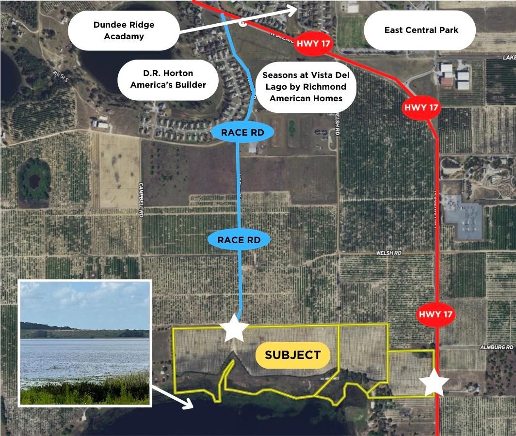 Dundee, Polk County, FL Recreational Property, Undeveloped Land for