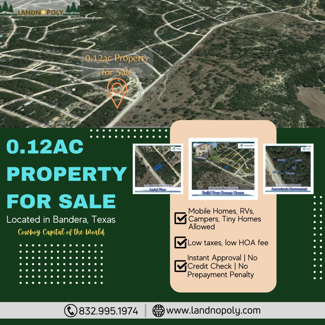 Bandera, Bandera County, TX Recreational Property, Undeveloped Land