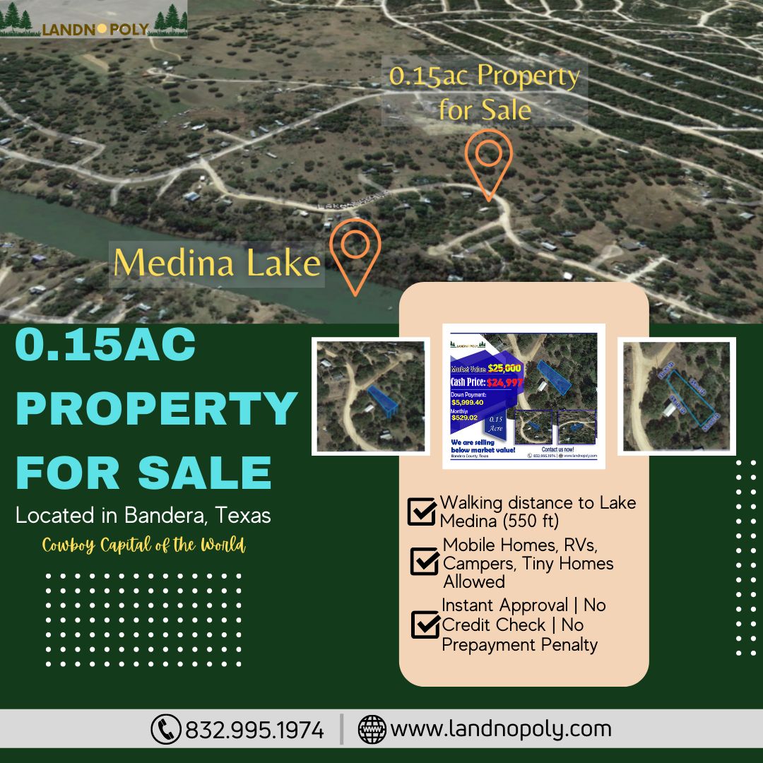 Bandera, Bandera County, TX Recreational Property, Undeveloped Land