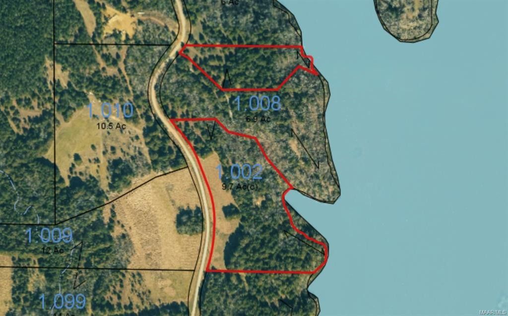 Catherine, Wilcox County, AL Undeveloped Land, Lakefront Property