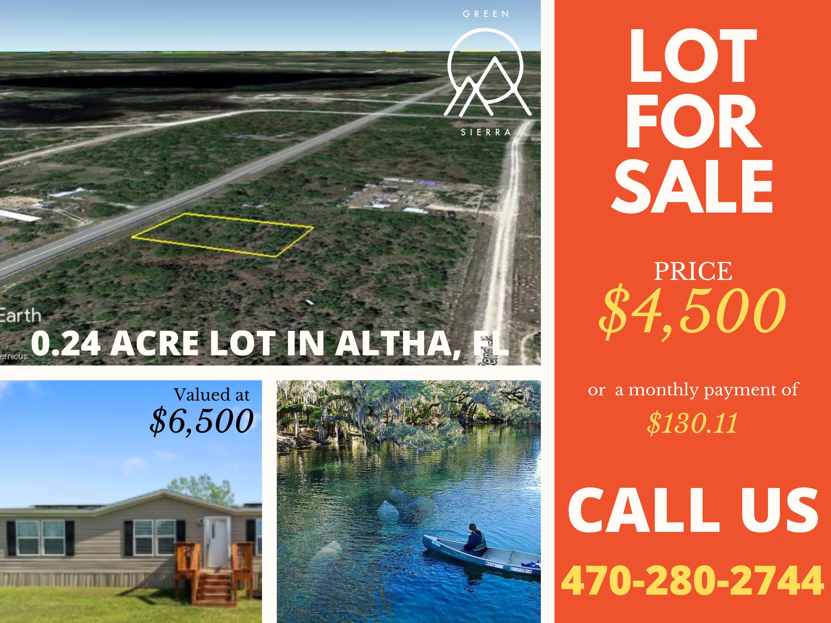 Altha, Calhoun County, FL Recreational Property, Homesites for sale