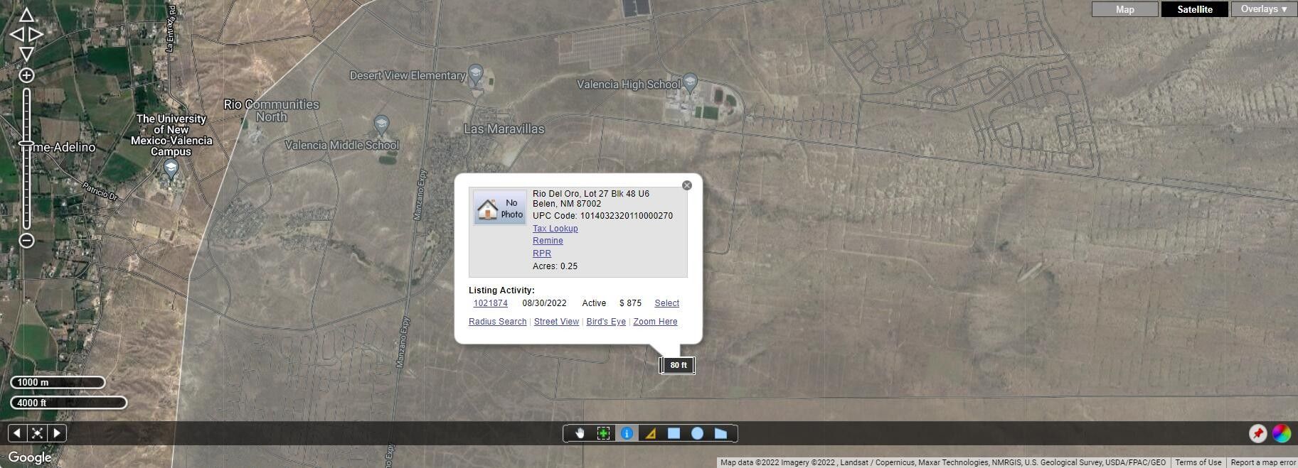 Belen, Valencia County, NM Undeveloped Land, Homesites for sale