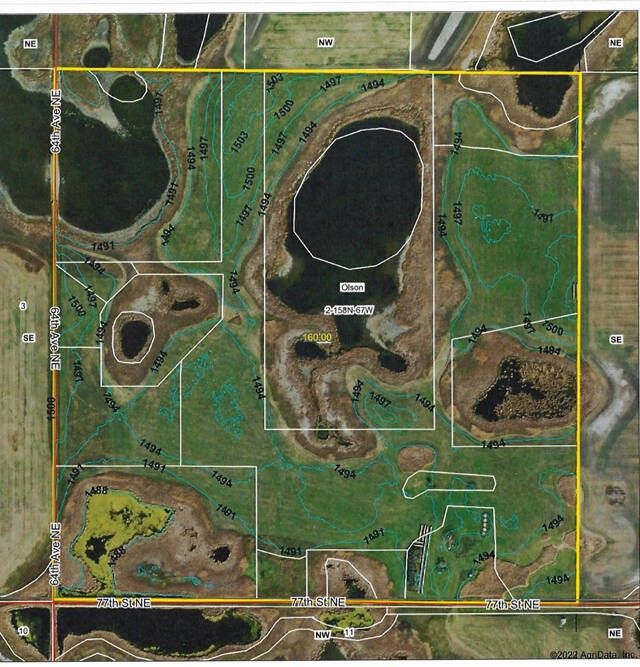 Cando, Towner County, ND Undeveloped Land for sale Property ID