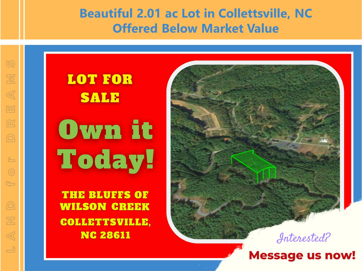 Collettsville, Caldwell County, NC Recreational Property, Undeveloped