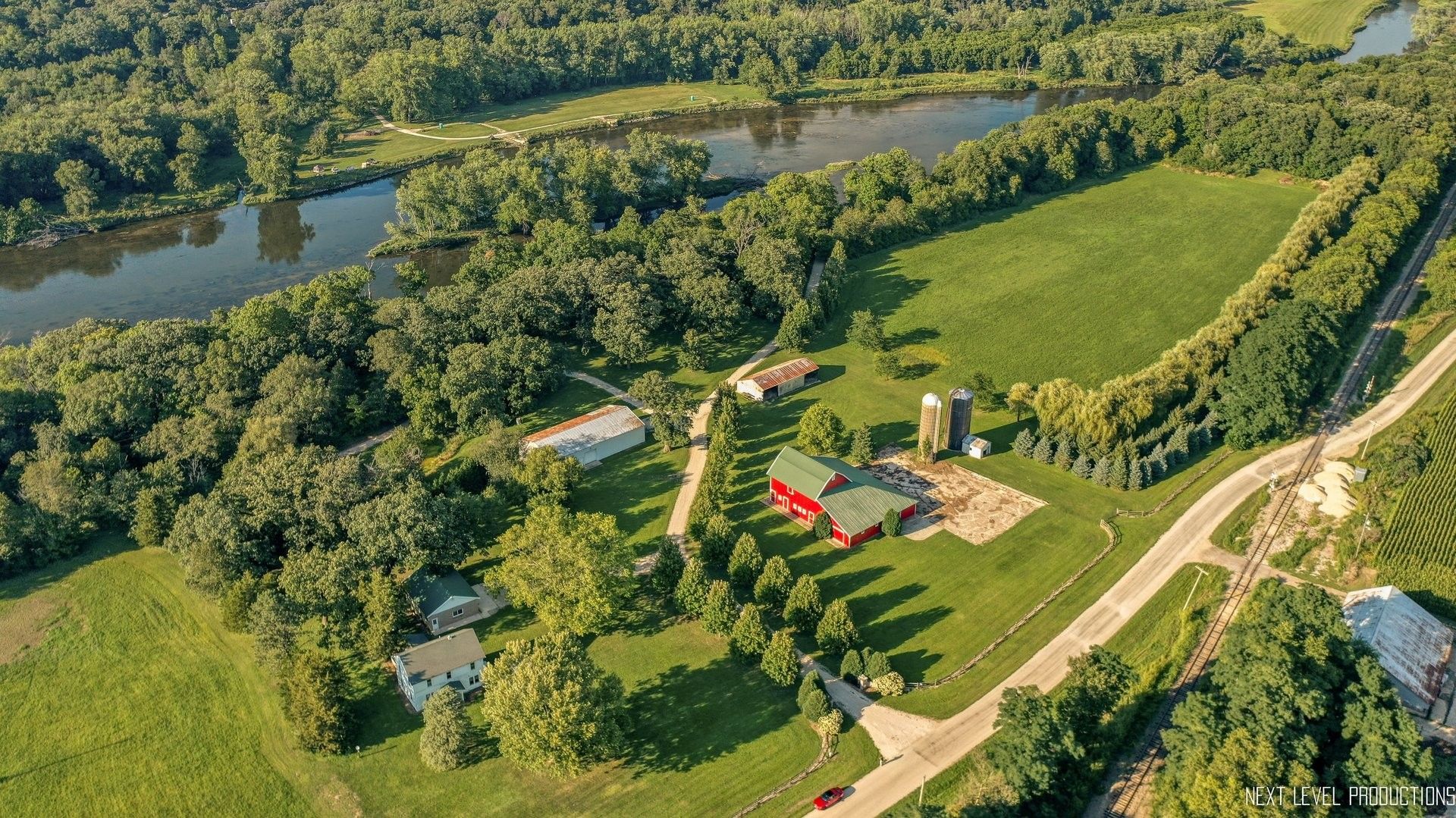 Sheridan, LaSalle County, IL Farms and Ranches, Lakefront Property