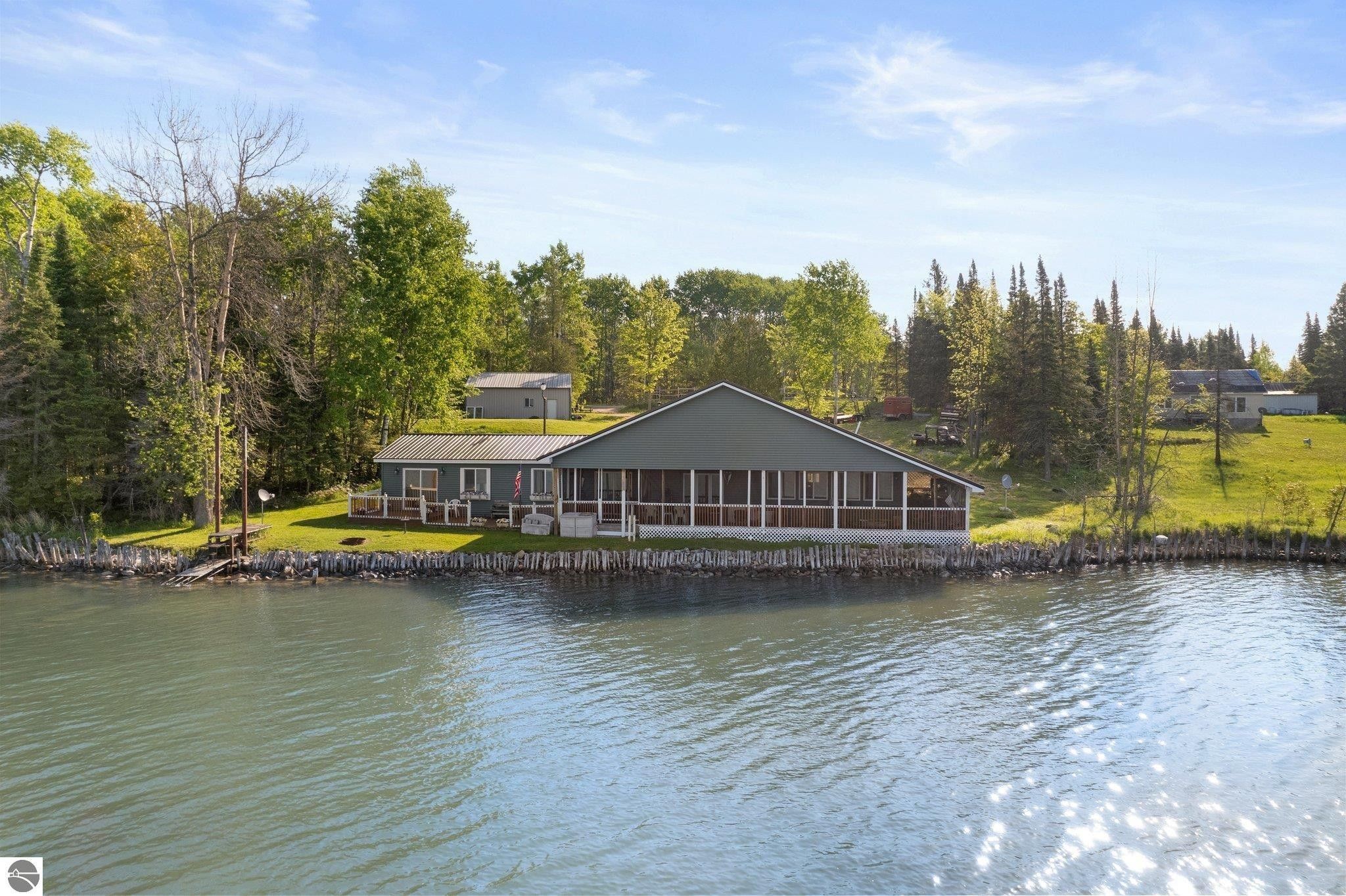 Barbeau, Chippewa County, MI Lakefront Property, Waterfront Property