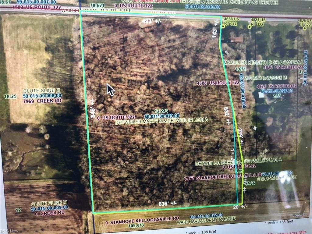 Williamsfield, Ashtabula County, OH Undeveloped Land for sale Property