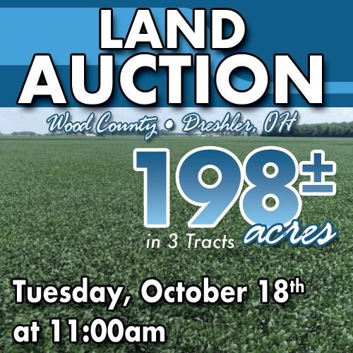 Deshler, Wood County, OH Farms and Ranches, Undeveloped Land for auction Property ID 414859287