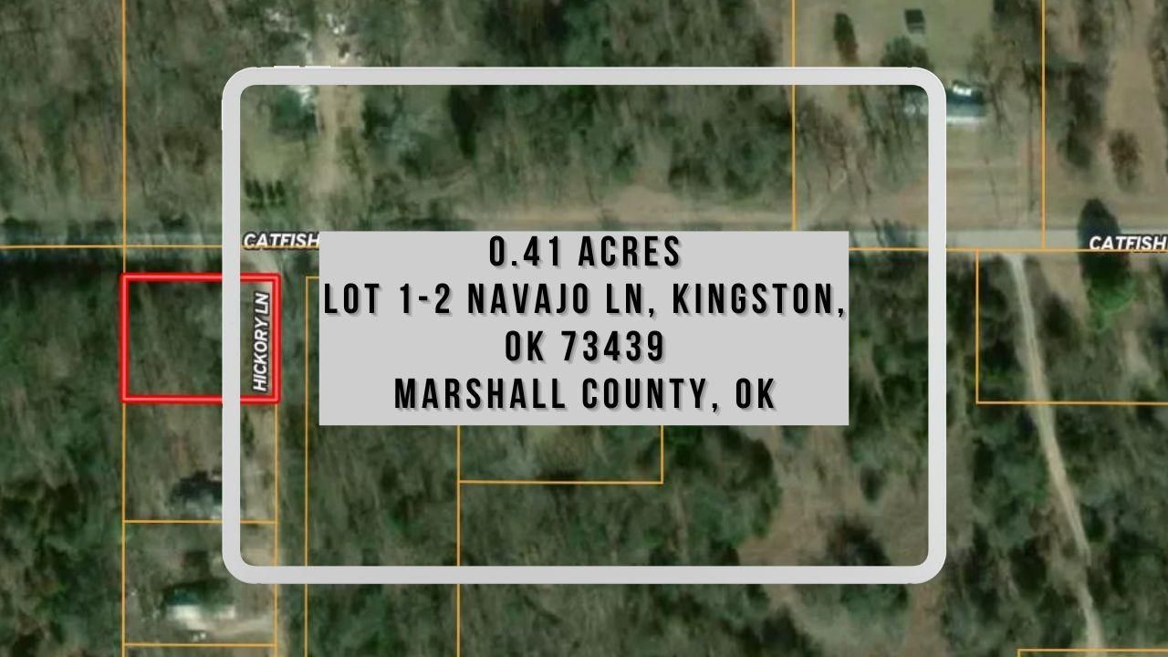 Kingston, Marshall County, OK Recreational Property, Undeveloped Land