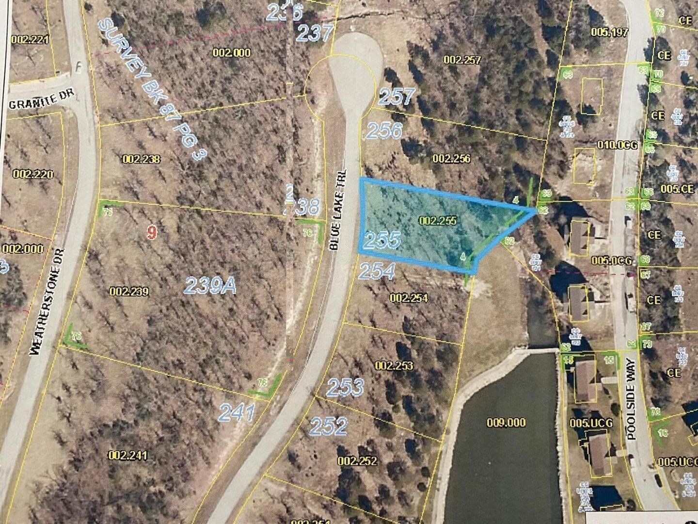 Branson West, Stone County, MO Undeveloped Land, Lakefront Property