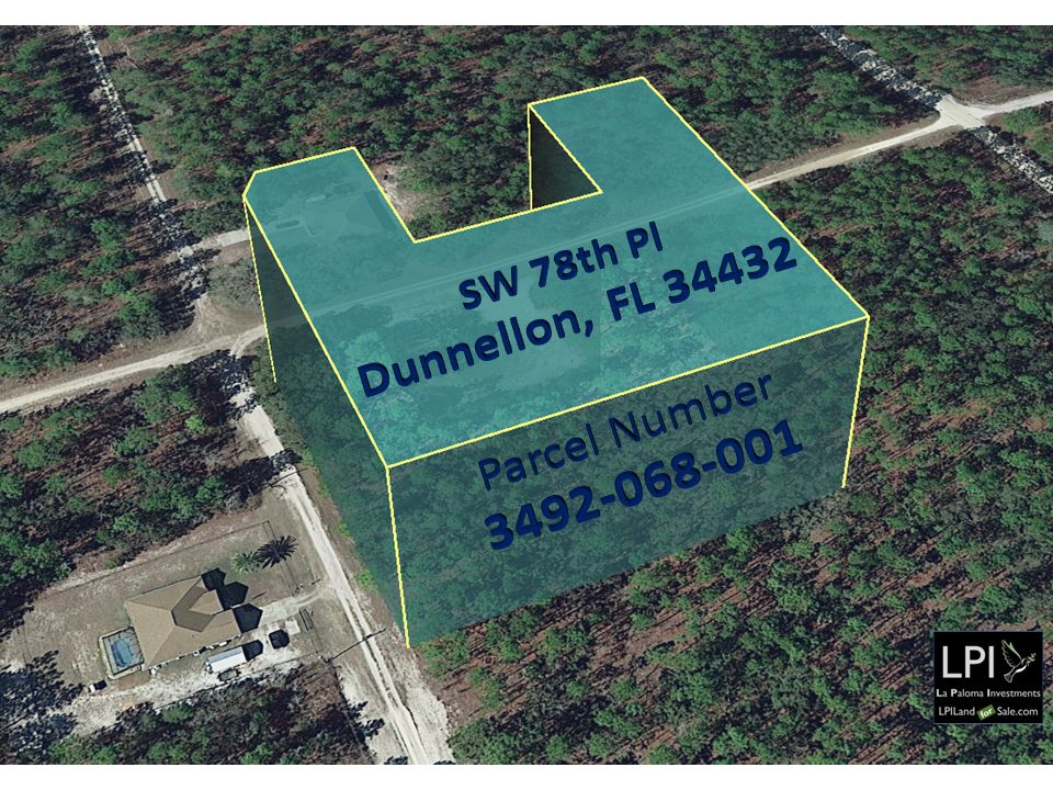 Dunnellon, Marion County, FL Undeveloped Land, Homesites for sale