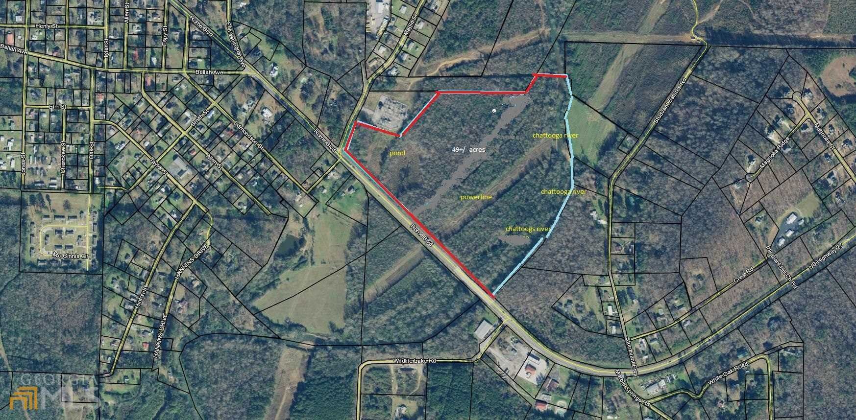 Summerville, Chattooga County, GA Undeveloped Land, Lakefront Property