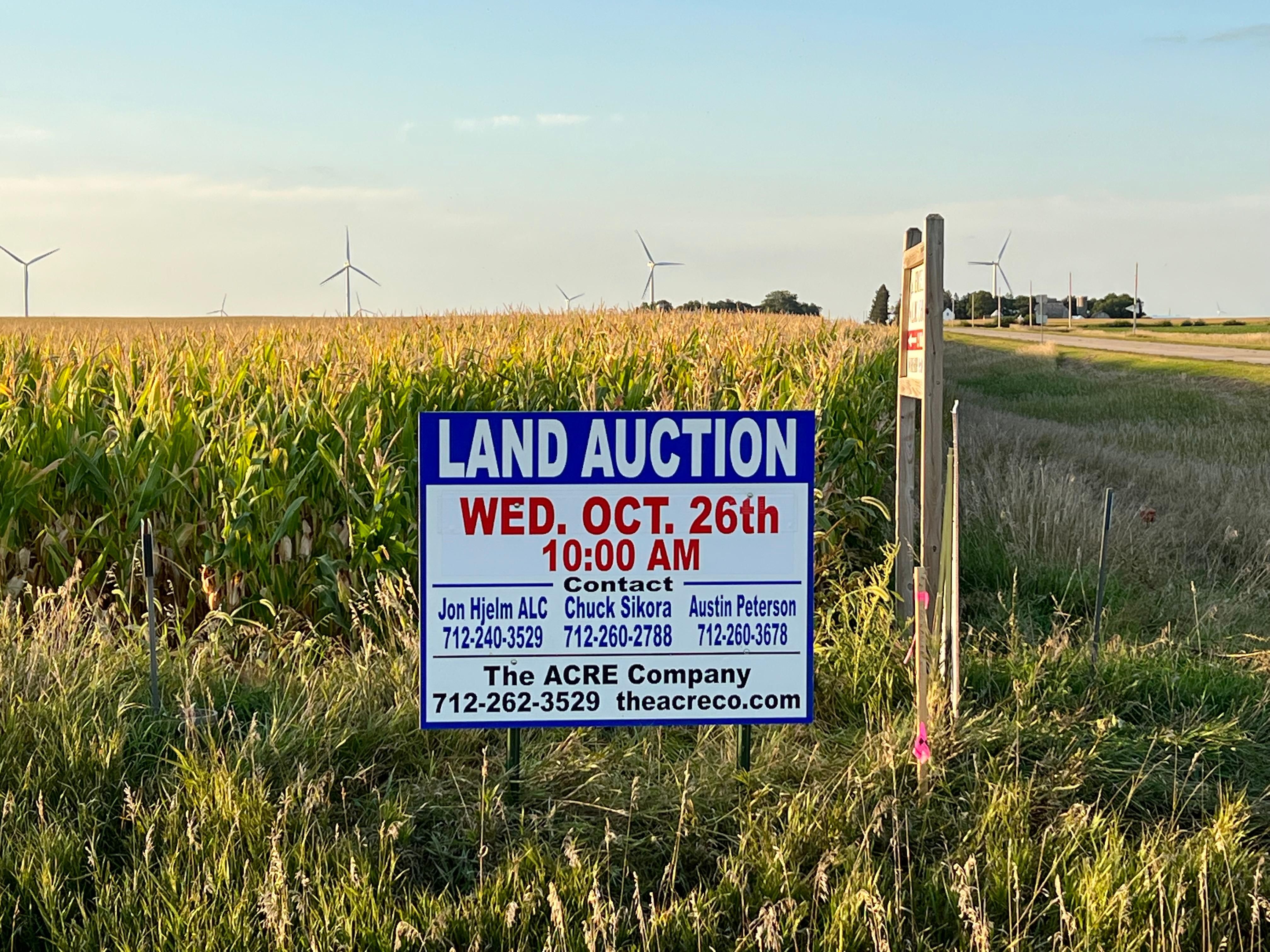 Milford, Dickinson County, IA Farms and Ranches for auction Property ID