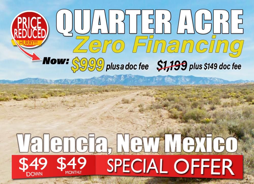 0.25 acres in Valencia, NM, 87031 MLS 1011030410267100040