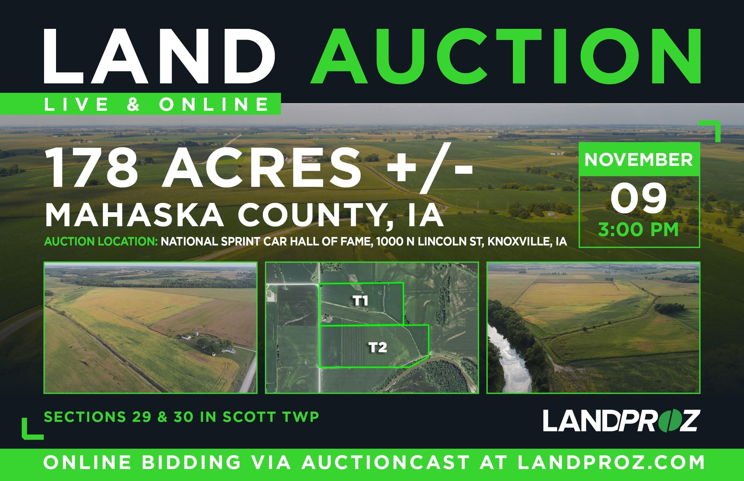 Tracy, Mahaska County, IA Farms and Ranches for auction Property ID 414964987 LandWatch