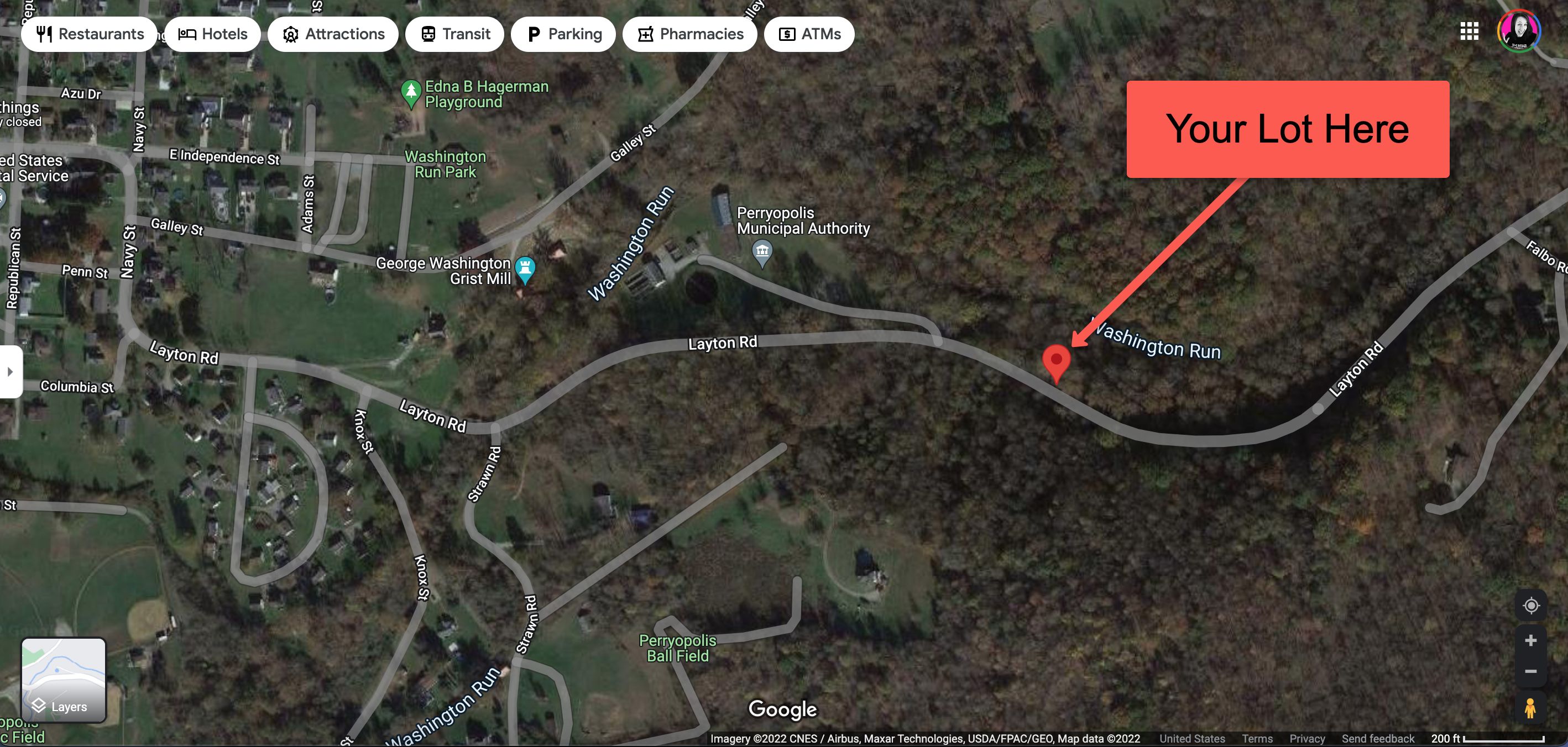 Perryopolis, Fayette County, PA Recreational Property, Homesites for