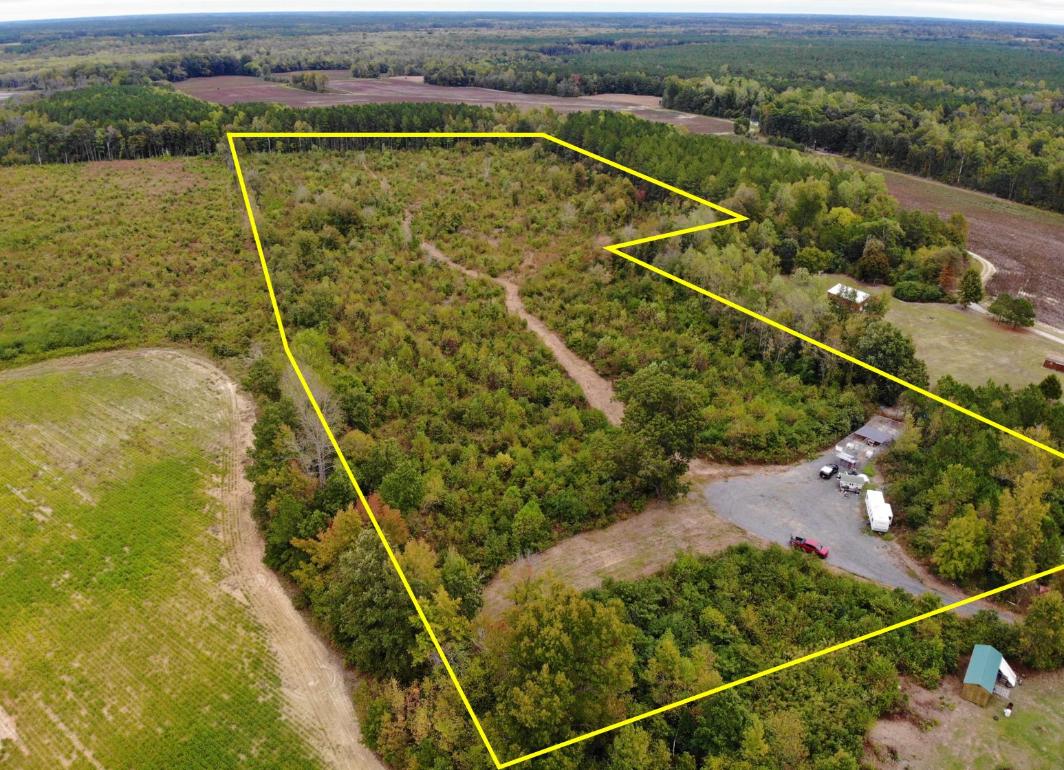 Emporia, Southampton County, VA Recreational Property, Hunting Property for sale Property ID