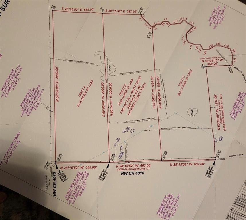 Blooming Grove, Navarro County, TX Undeveloped Land for sale Property