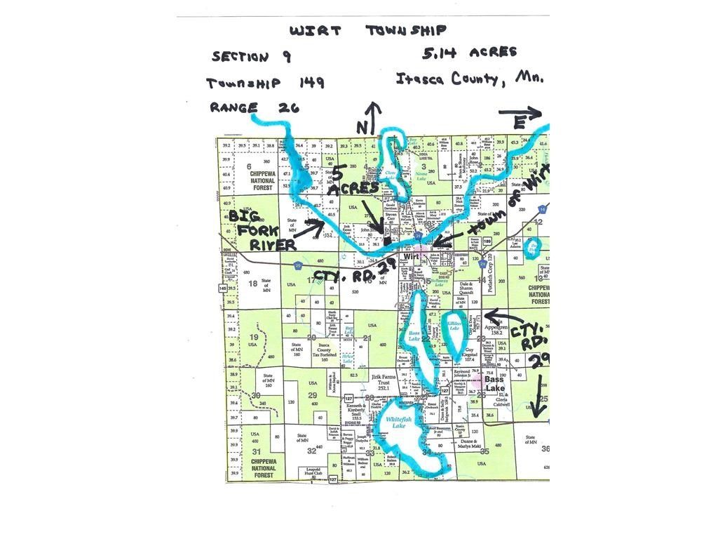 Wirt, Itasca County, MN Farms and Ranches, Lakefront Property