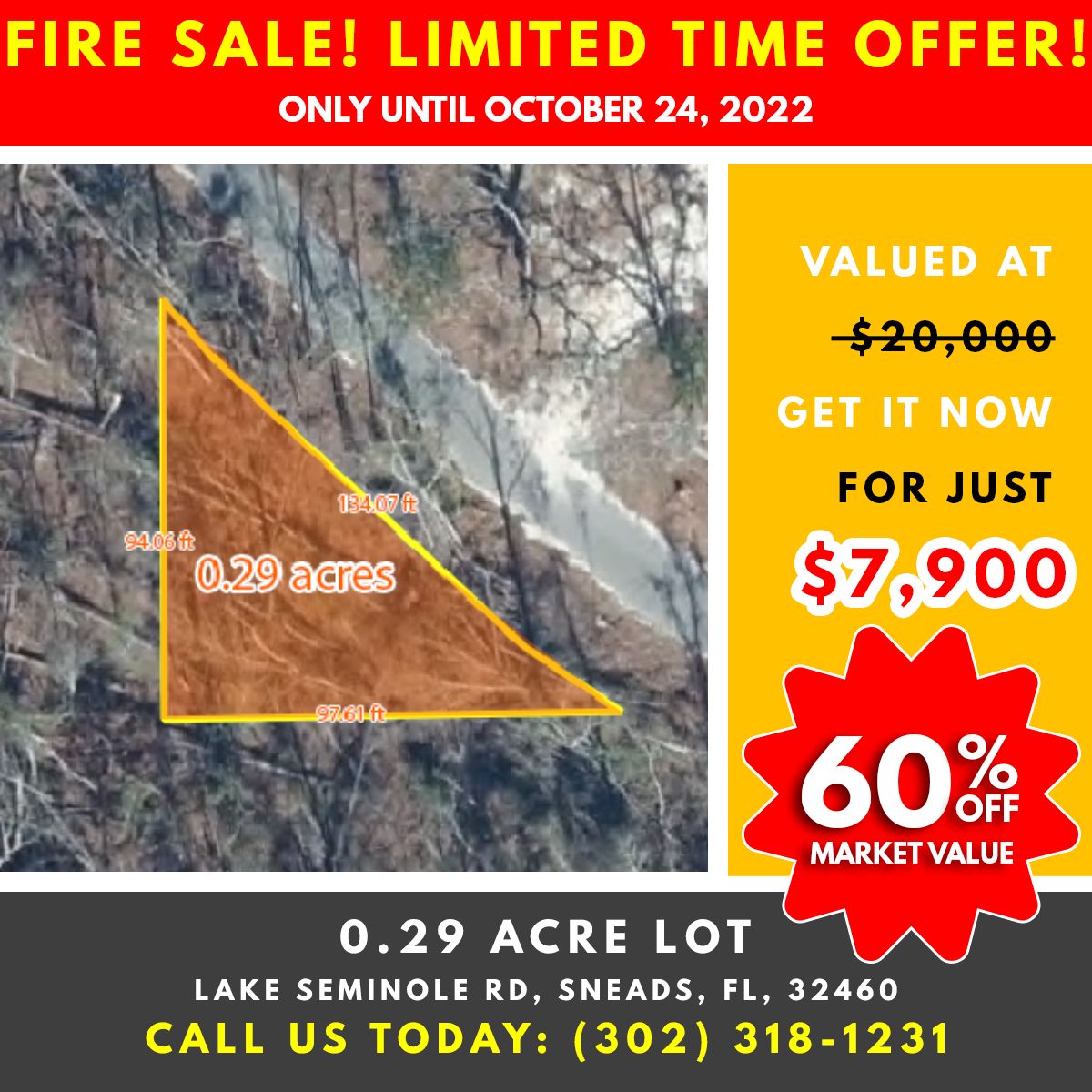 Sneads, Jackson County, FL Recreational Property, Homesites for sale