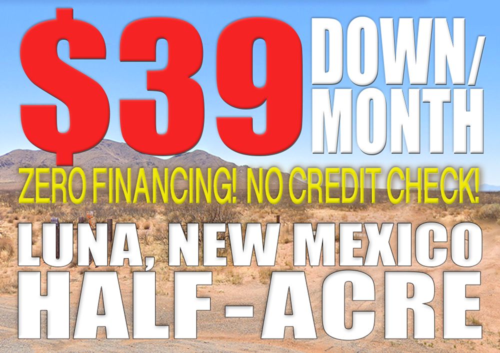 Deming, Luna County, NM Recreational Property, Undeveloped Land