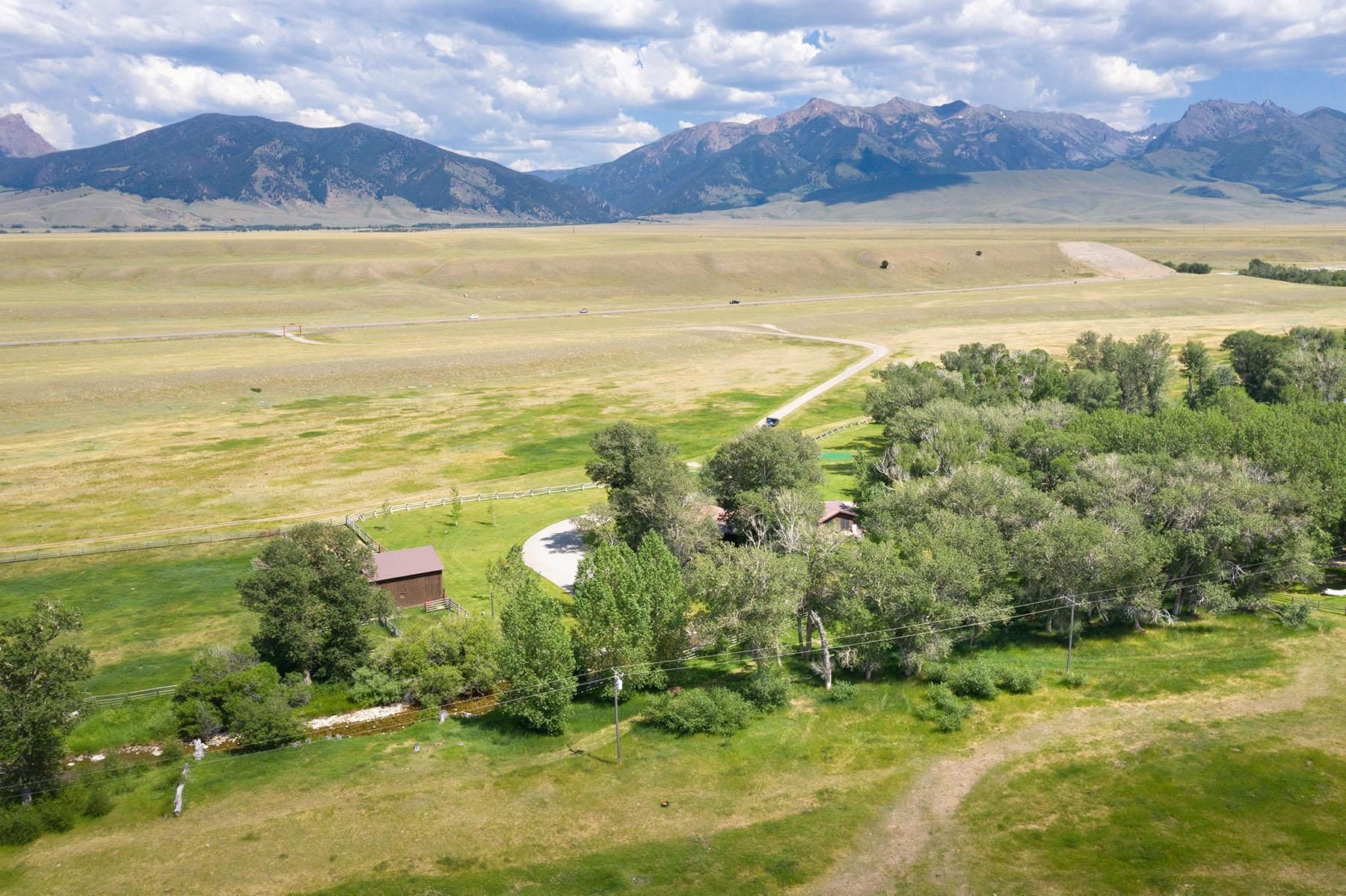 Cameron, Madison County, MT Farms and Ranches, Horse Property, House