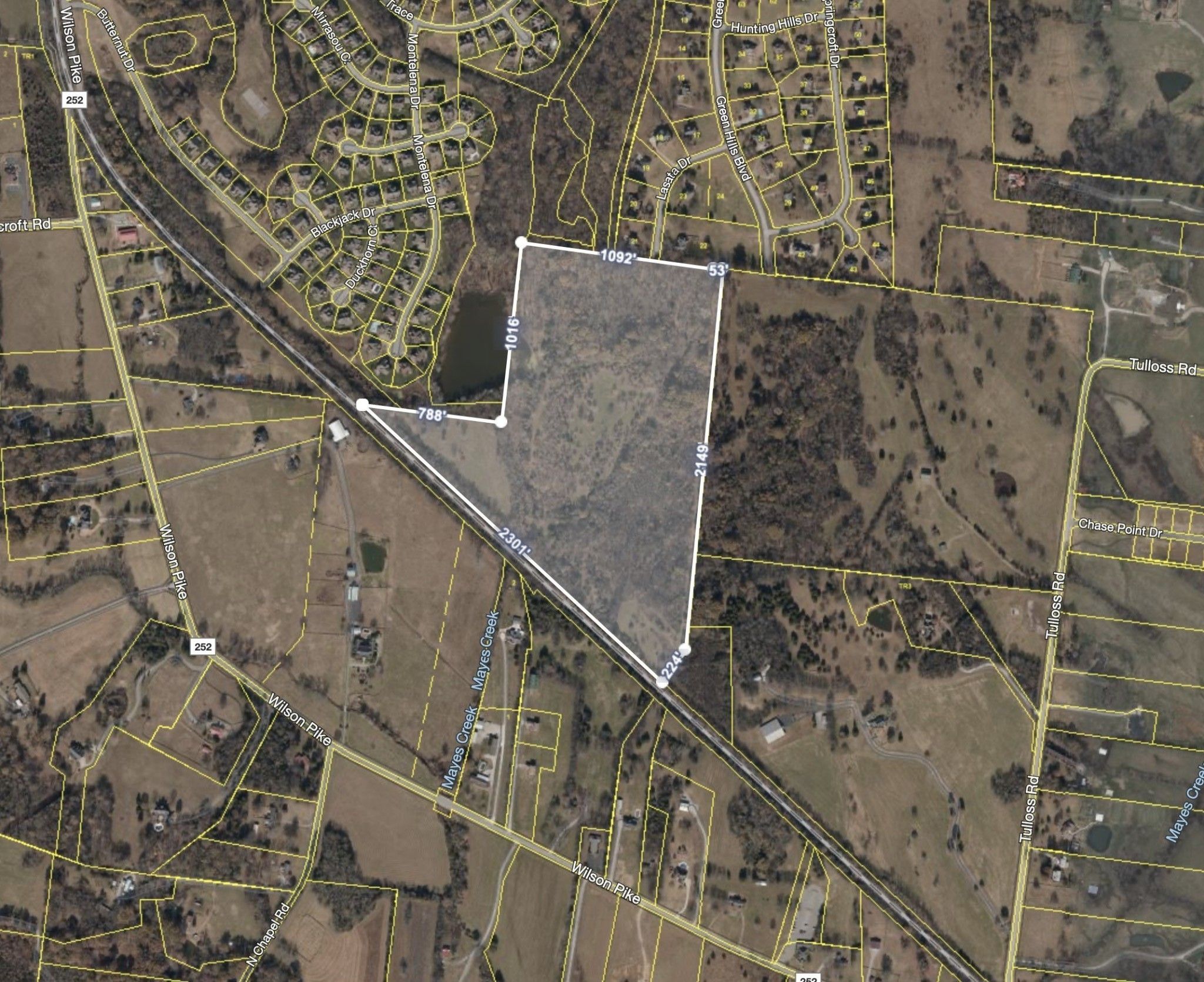Franklin, Williamson County, TN Undeveloped Land for sale Property ID