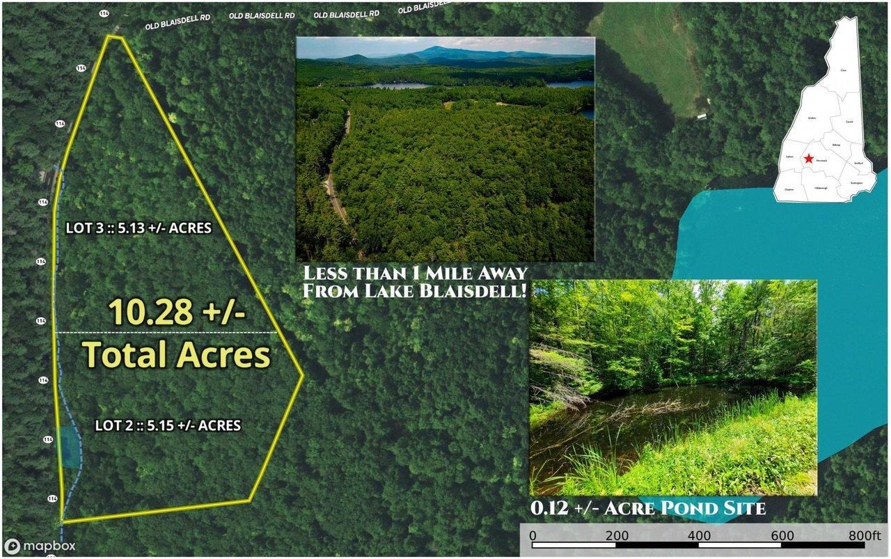 Sutton, Merrimack County, NH Recreational Property, Undeveloped Land