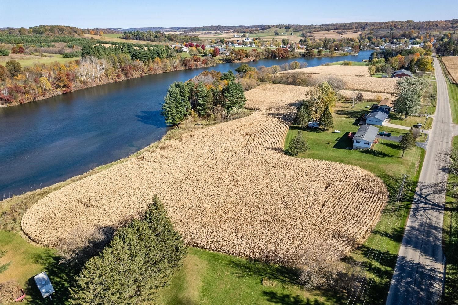 Cazenovia, Richland County, WI Undeveloped Land, Lakefront Property