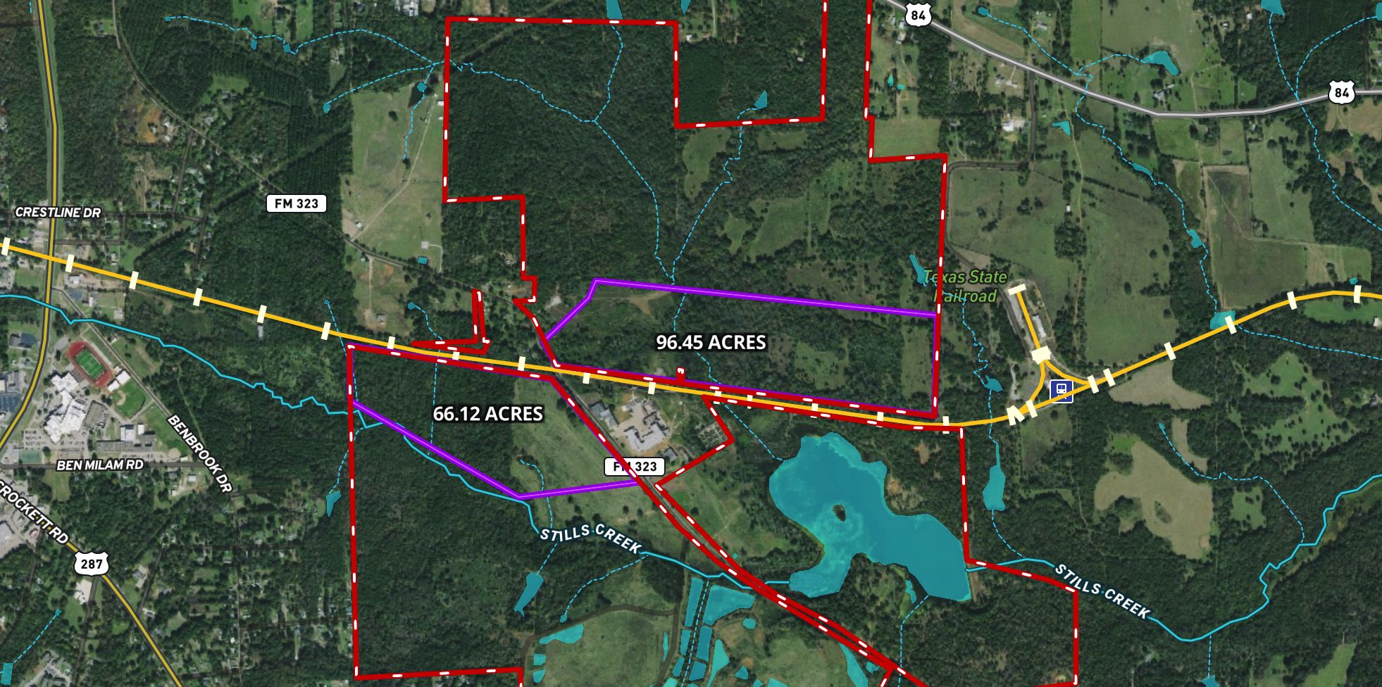 Palestine, Anderson County, TX Undeveloped Land, Commercial Property