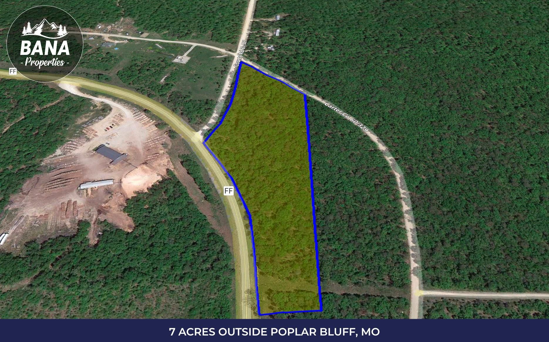 Ellsinore, Carter County, MO Timberland Property, Undeveloped Land