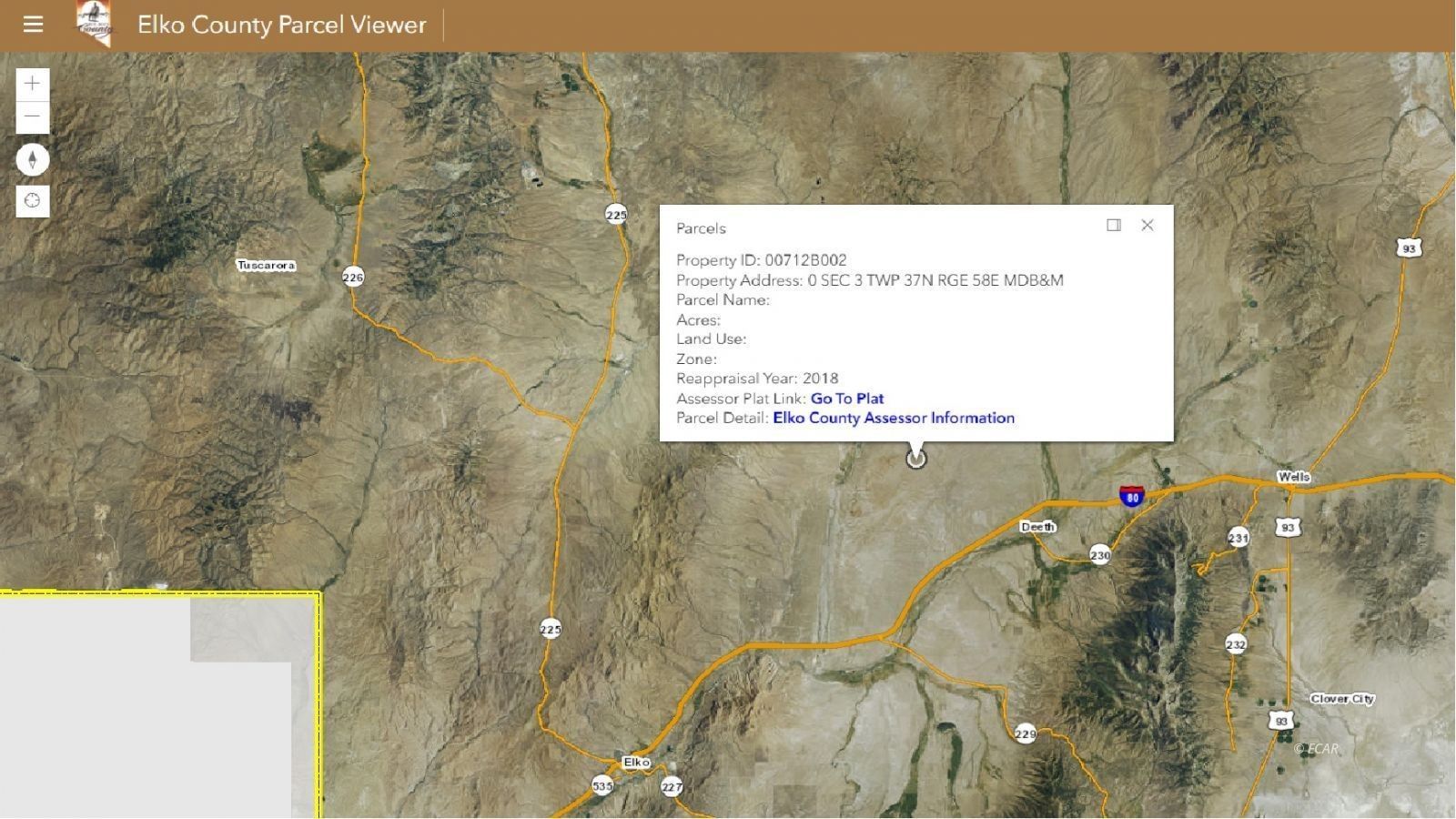 Deeth, Elko County, NV Undeveloped Land for sale Property ID 415166503 LandWatch