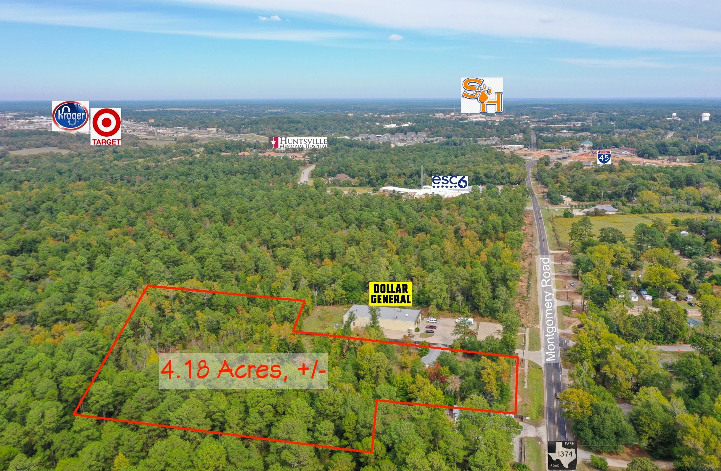 Huntsville, Walker County, TX Commercial Property, Homesites for sale