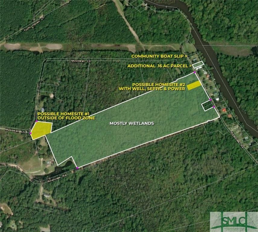 Brooklet, Bulloch County, GA Undeveloped Land, Lakefront Property