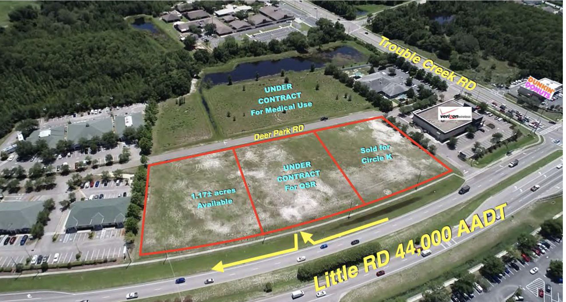 New Port Richey, Pasco County, FL Commercial Property, Homesites for